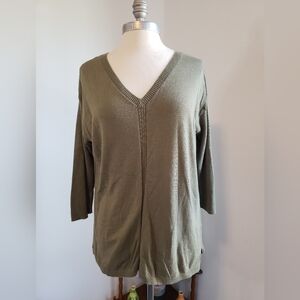 Talbots 3/4 sleeve sweater